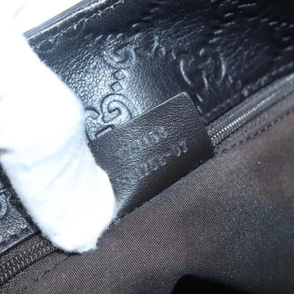 GUCCI Tote Bag Canvas Outlet Brown Gold 279153 Auth bs26148 - Picture 12 of 16